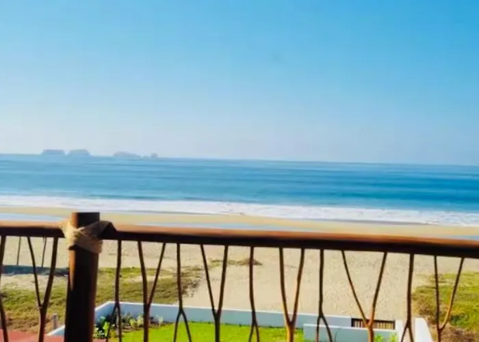 Сasa de vacaciones Beachfront White In Playa Blanca Zihuatanejo