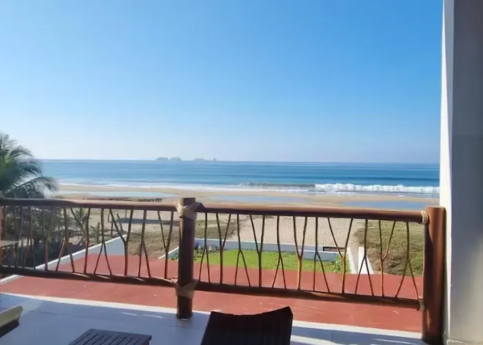 Beachfront White In Playa Blanca Zihuatanejo